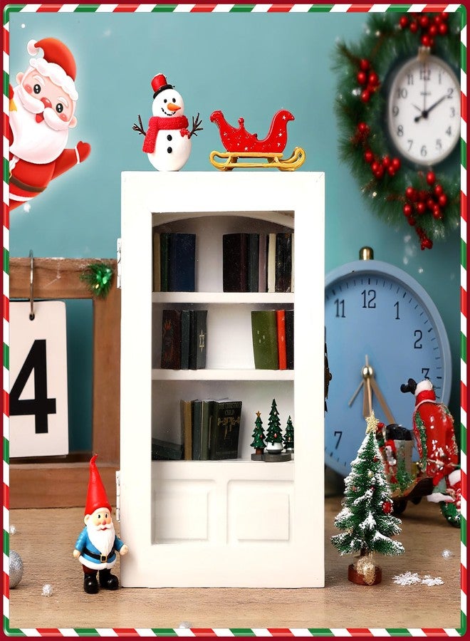 JULEASEL Christmas Mini Books, 24pcs 1:12 Miniature Books, Tiny Books for Dollhouse Accessories, Xmas Mini Stuff for Miniature Lovers (Christmas) - Image 4